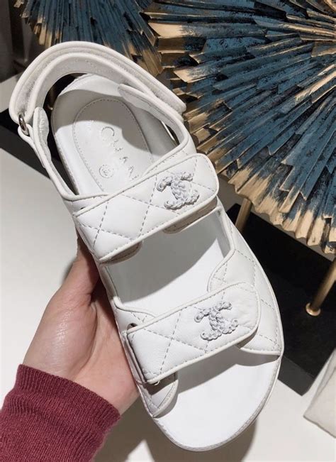 chanel sandals 2018|Chanel Velcro sandals 2020 price.